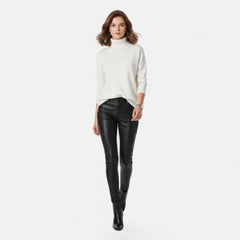 Thea Turtleneck Sweater Chunky Knit