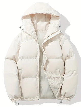 Fleur Winter Coat Hooded Long