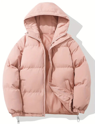 Fleur Winter Coat Hooded Long