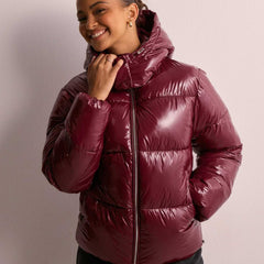 Cropped Puffer Jacket Women Short - View 4
