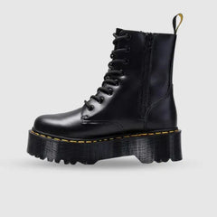 Platform Combat Boots Women Lace Up - View 3