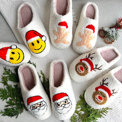 Christmas Slippers Women Novelty Cozy