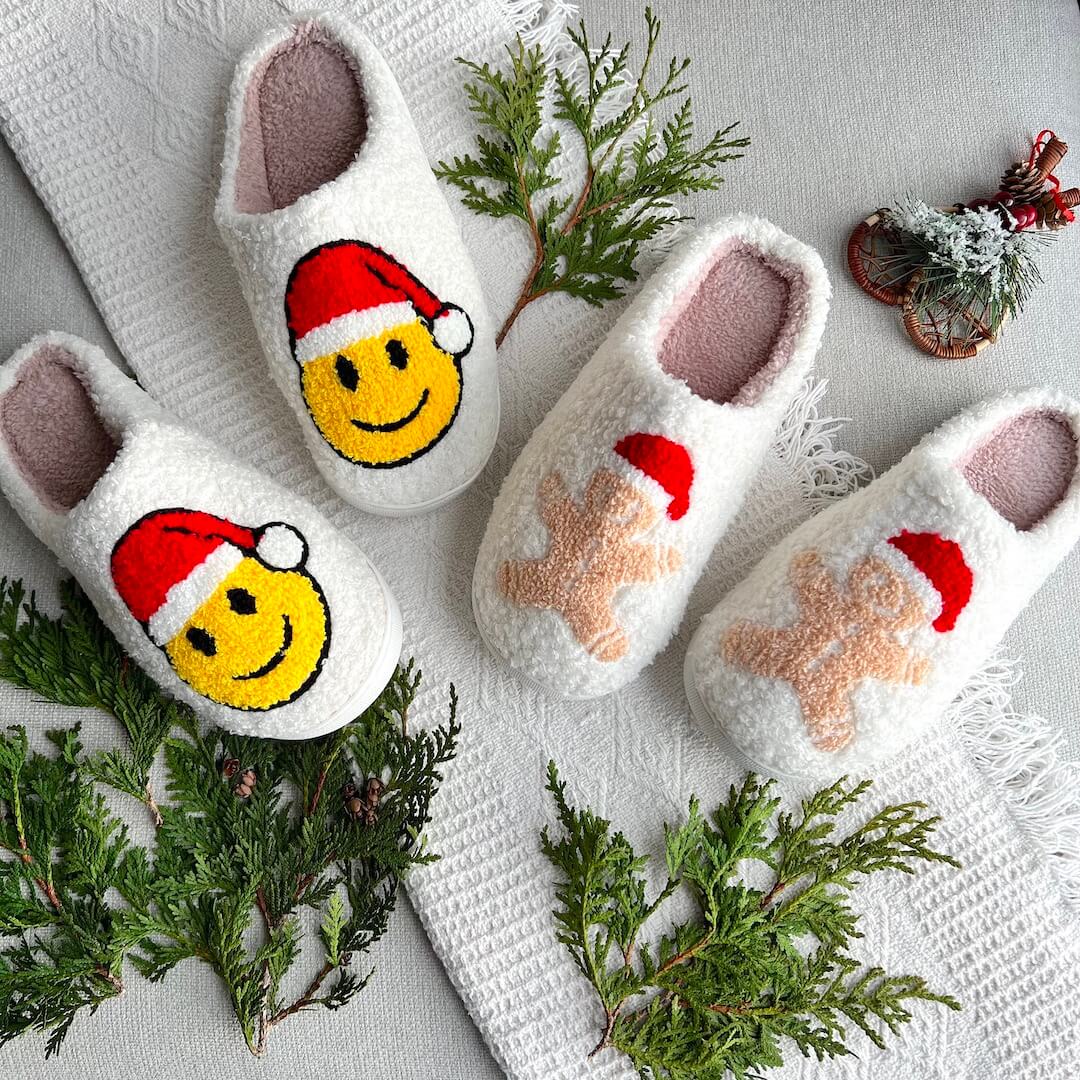 Christmas Slippers Women Novelty Cozy - View 10