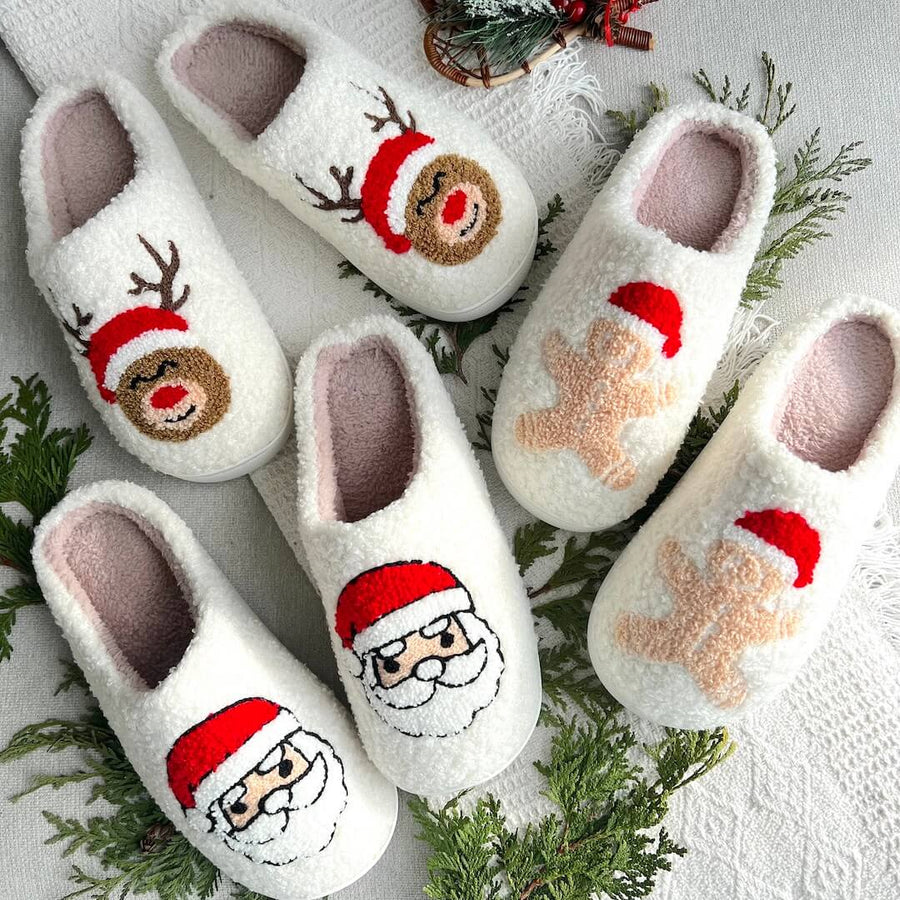 Christmas Slippers Women Novelty Cozy - View 2