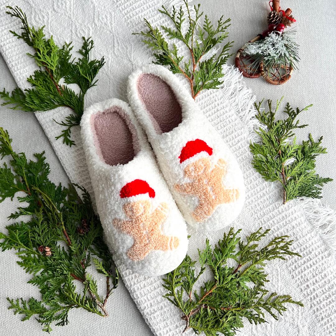 Christmas Slippers Women Novelty Cozy - View 4