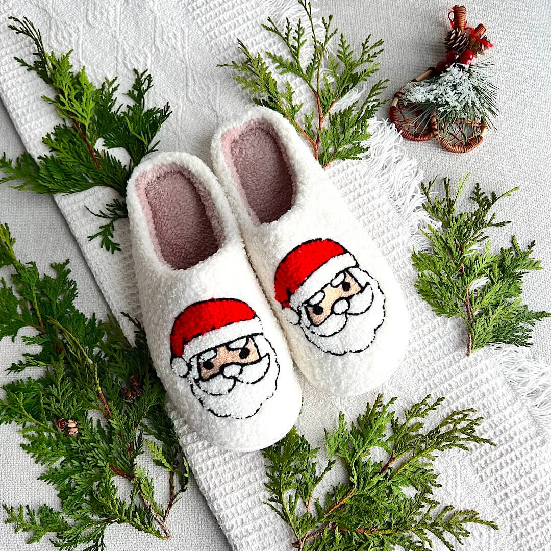 Christmas Slippers Women Novelty Cozy - View 9