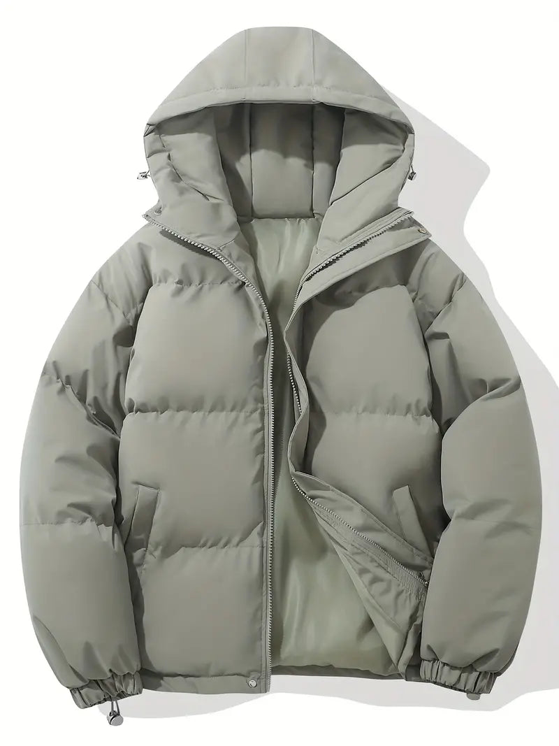 Oversized Puffer Jacket Women Hooded - View 6