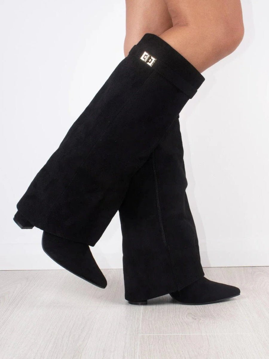 Winter Knee High Slouch Boots Women - View 3