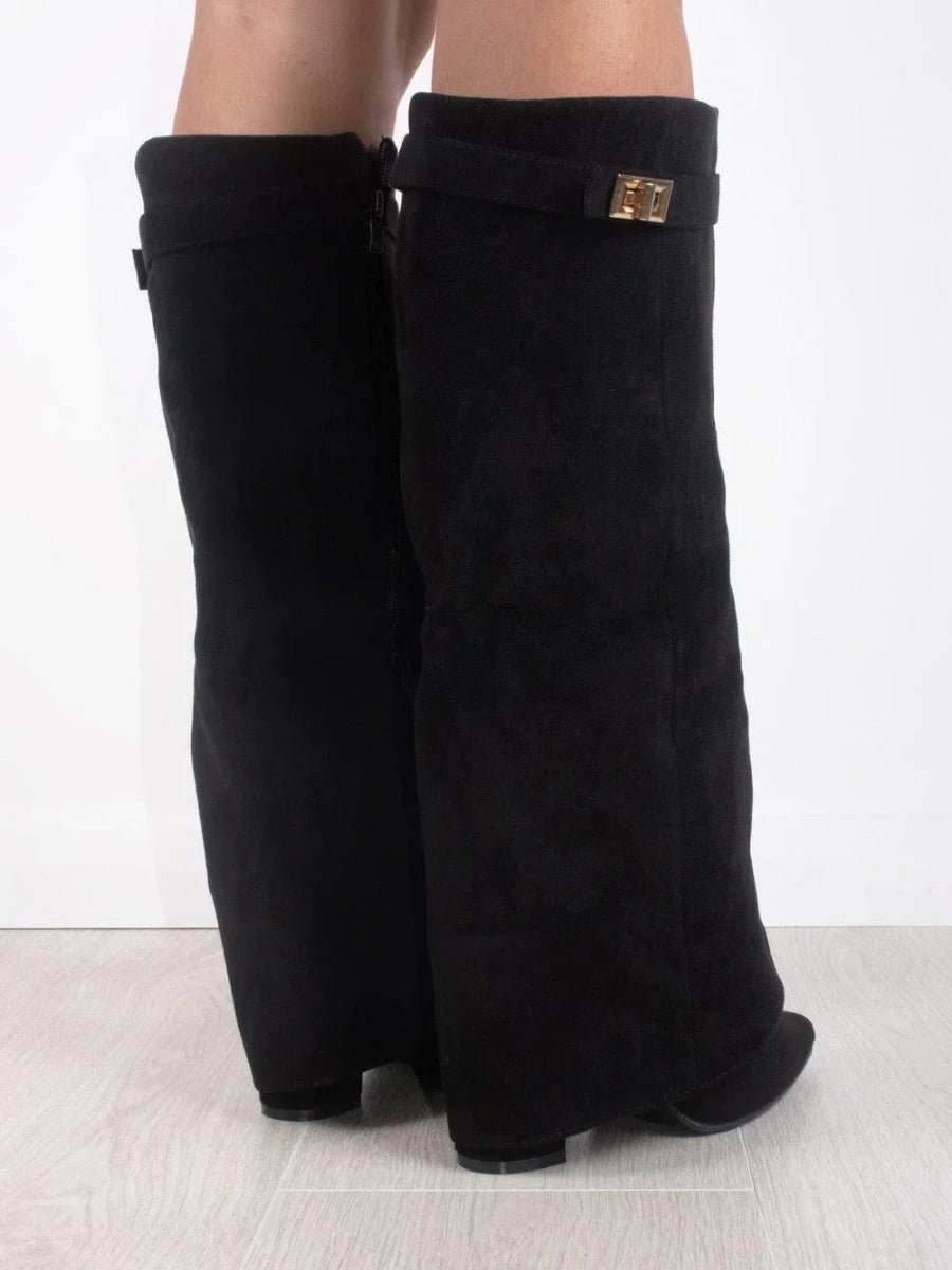 Winter Knee High Slouch Boots Women - View 5