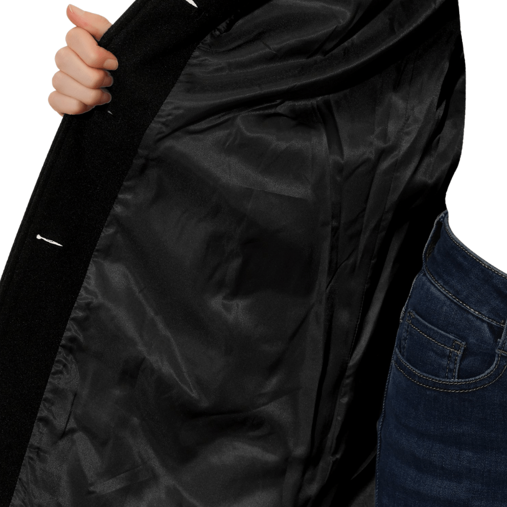 Fit And Flare Wool Coat Women - View 4
