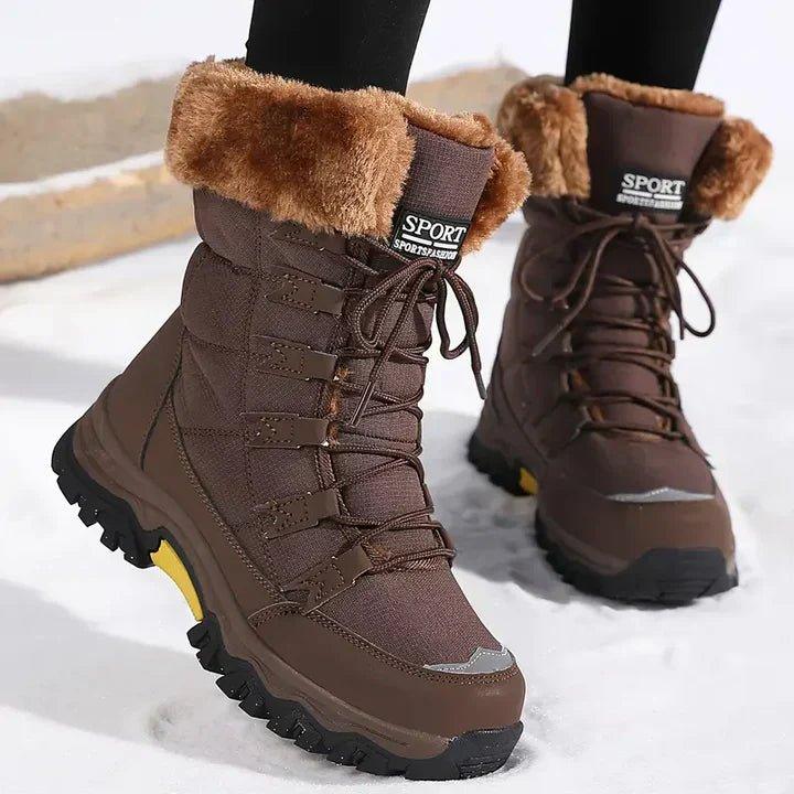 Winter Snow Boots Women Fur Lined - View 3