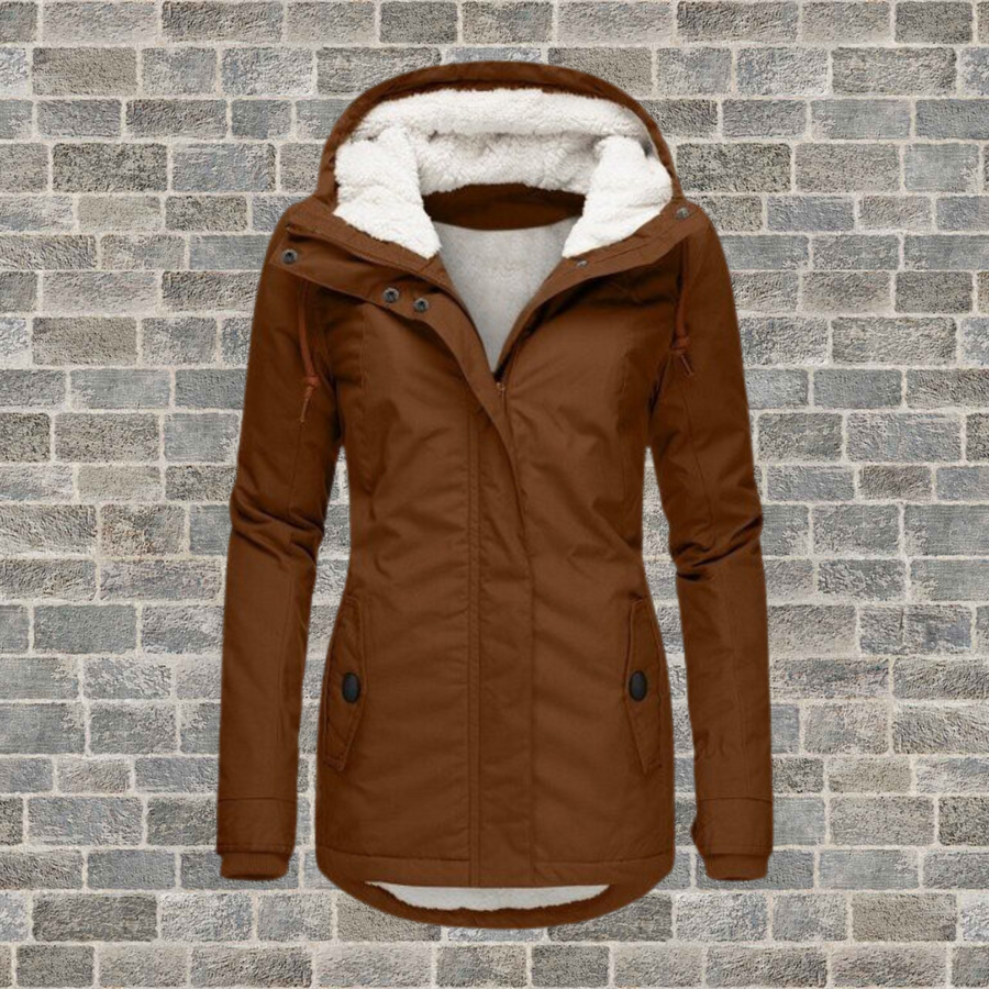 Sherpa Lined Hooded Parka Women - View 2