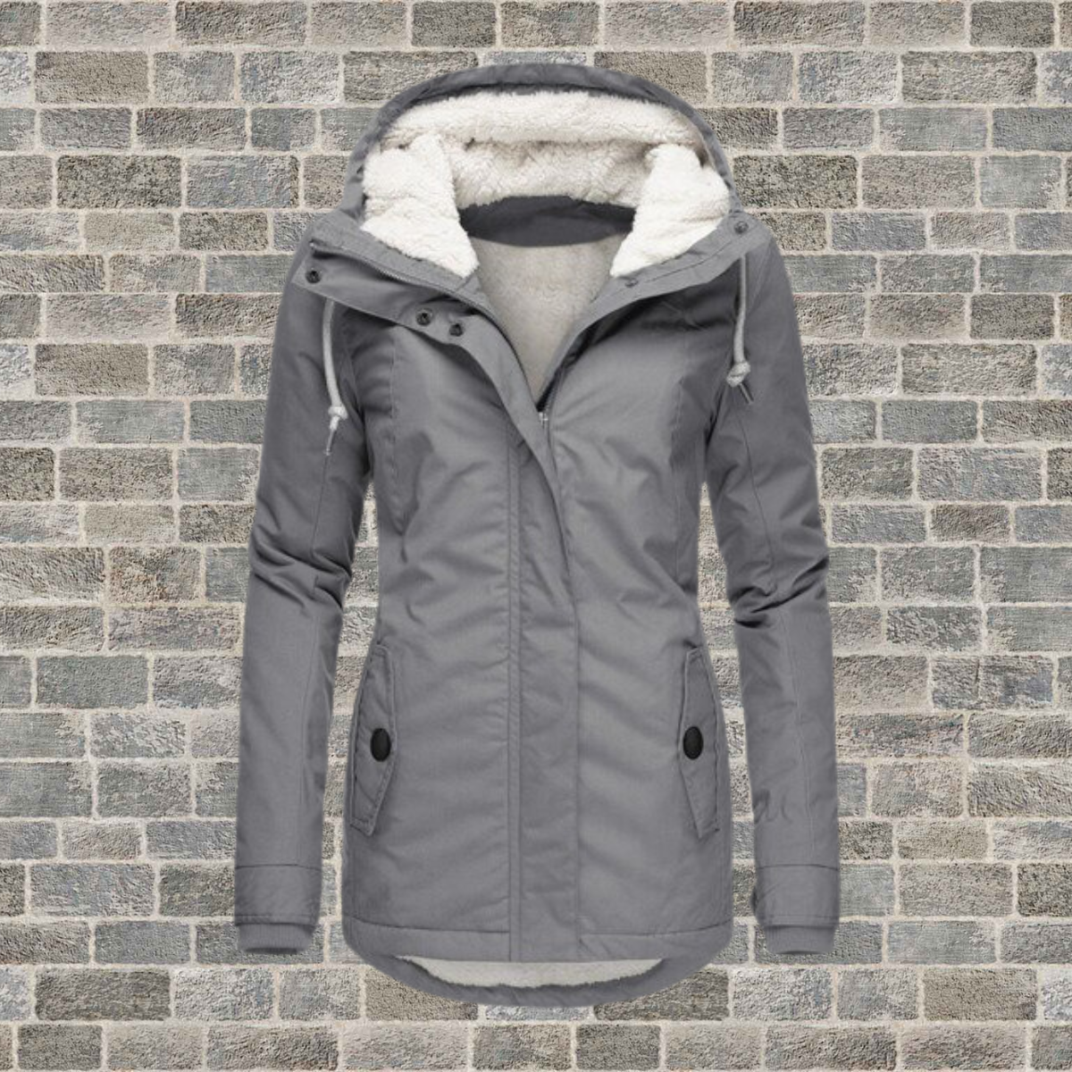 Sherpa Lined Hooded Parka Women - View 3