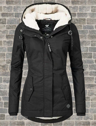 Sherpa Lined Hooded Parka Women - View 4