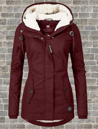 Sherpa Lined Hooded Parka Women - View 5