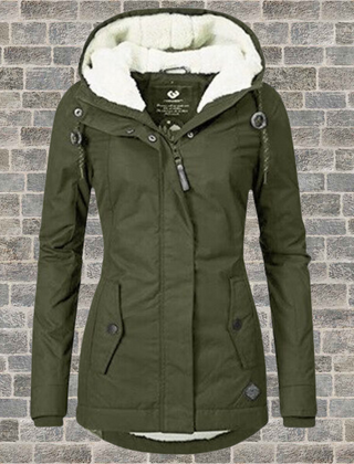 Sherpa Lined Hooded Parka Women - View 6