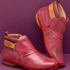 Orthopedic Leather Ankle Boots Women - View 2