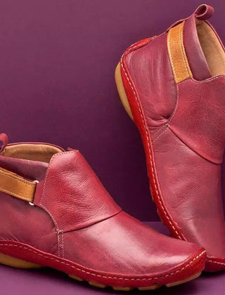 Orthopedic Leather Ankle Boots Women - View 2