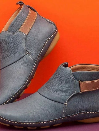 Orthopedic Leather Ankle Boots Women - View 3