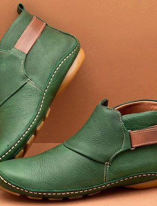 Orthopedic Leather Ankle Boots Women - View 4
