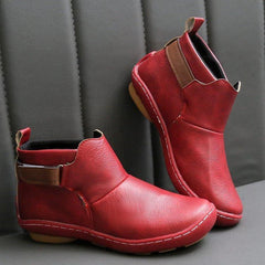 Orthopedic Leather Ankle Boots Women - View 5