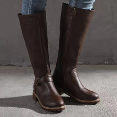 Knee High Riding Boots Women Leather - View 2