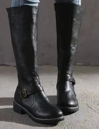 Knee High Riding Boots Women Leather - View 7