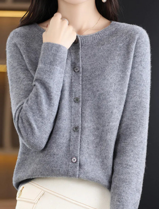 Fine Knit Button Cardigan Women - View 11
