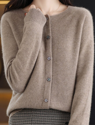 Fine Knit Button Cardigan Women - View 13