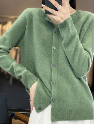 Fine Knit Button Cardigan Women - View 7