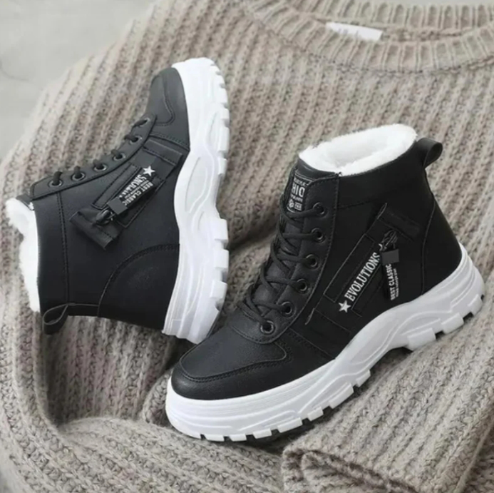 Platform Lace Up Ankle Boots Women - View 2