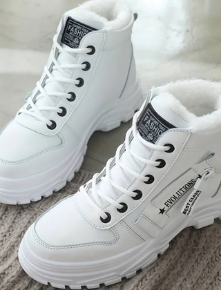 Platform Lace Up Ankle Boots Women - View 3