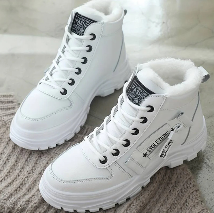 Platform Lace Up Ankle Boots Women - View 3