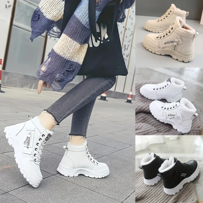 Platform Lace Up Ankle Boots Women - View 4