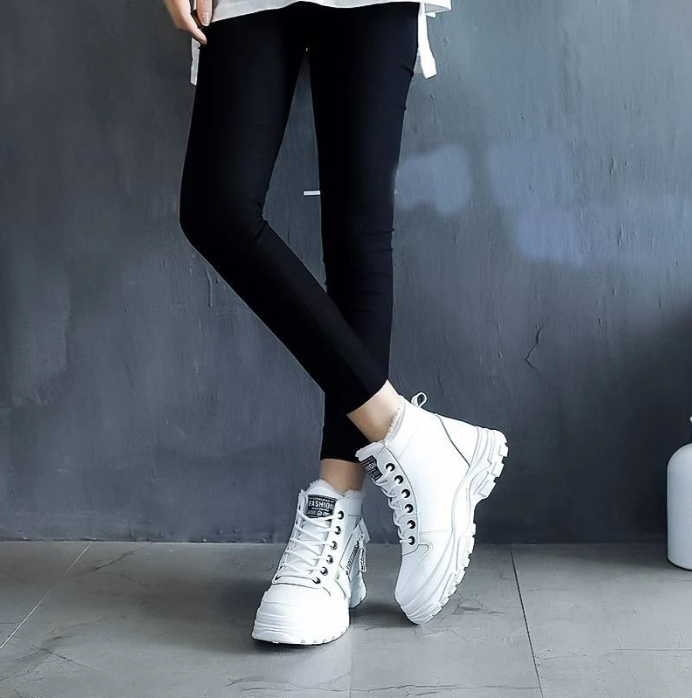 Platform Lace Up Ankle Boots Women - View 6