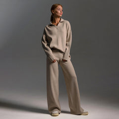 Knit Loungewear Set Women Two Piece - View 10