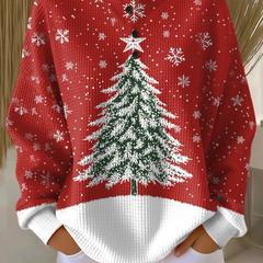 Colour Block Patchwork Knit Sweater Women - View 18
