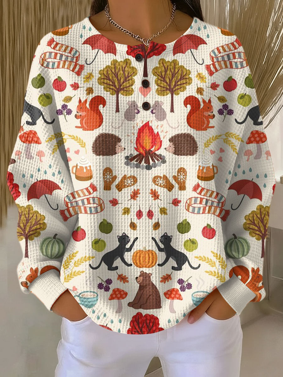 Colour Block Patchwork Knit Sweater Women - View 19