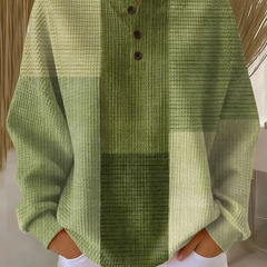 Colour Block Patchwork Knit Sweater Women - View 4