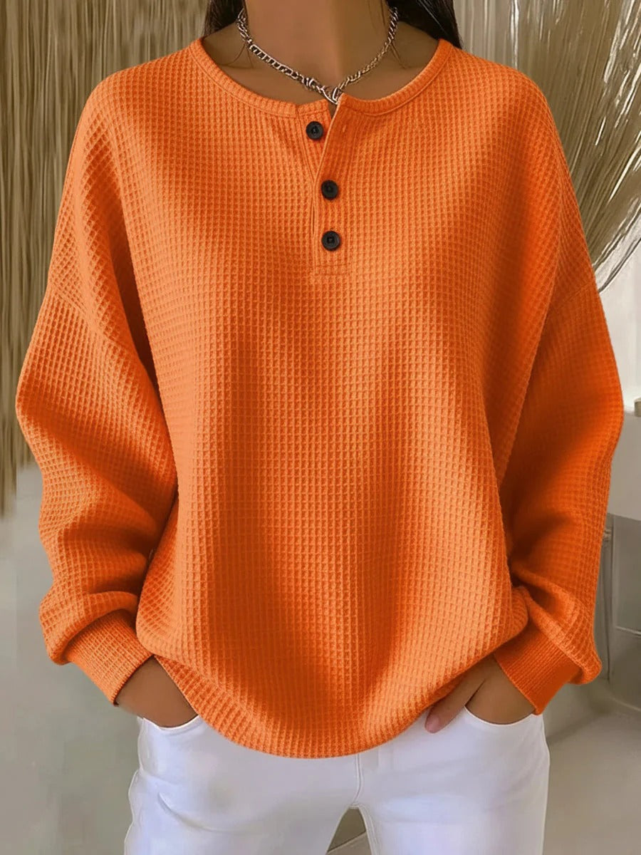 Colour Block Patchwork Knit Sweater Women - View 7