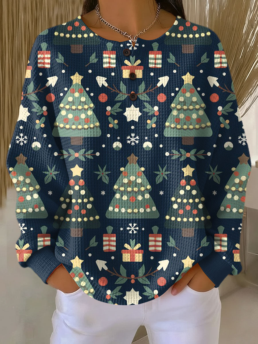 Colour Block Patchwork Knit Sweater Women - View 8
