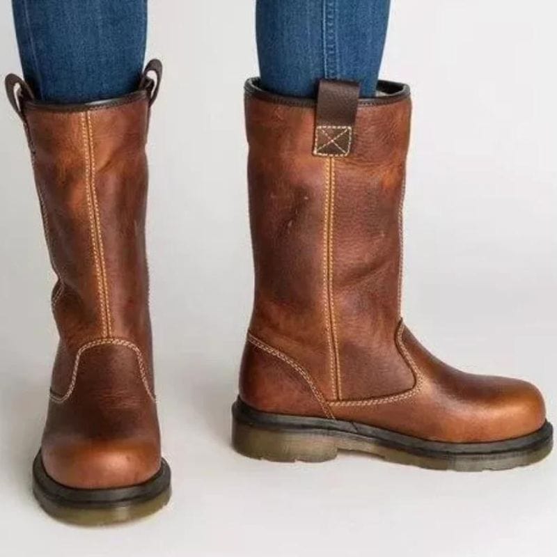 Fleece Lined Chelsea Ankle Boots Women - View 2