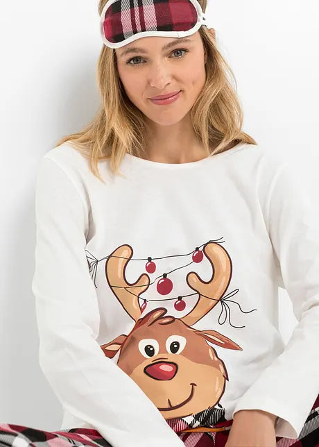 Matching Family Christmas Pyjamas Set - View 2