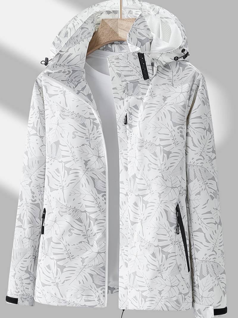 Lightweight Hooded Windbreaker Jacket Women - View 3