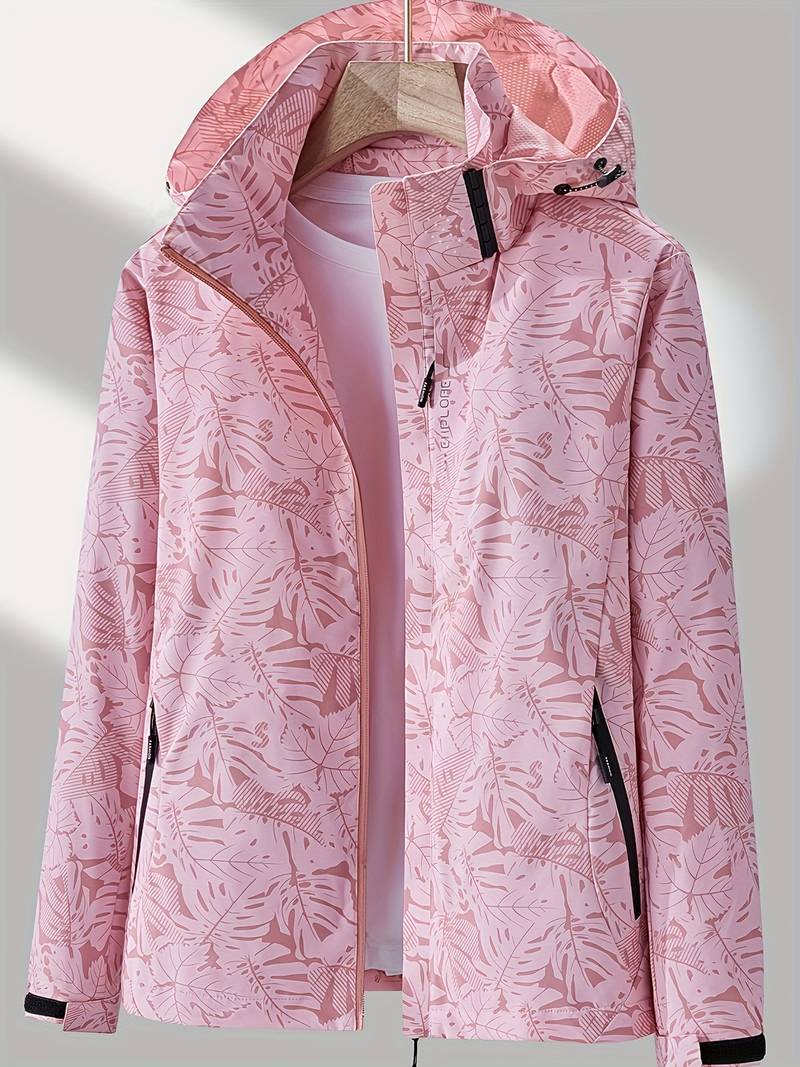 Lightweight Hooded Windbreaker Jacket Women - View 4