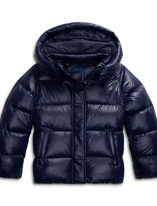 Hooded Puffer Jacket Women Short