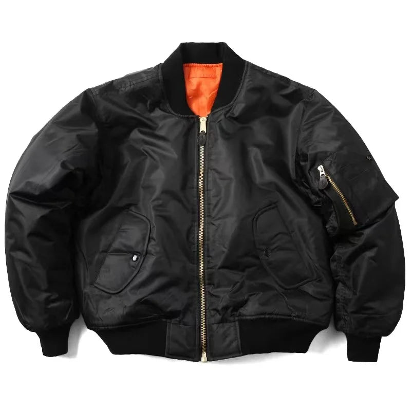 Womens Bomber Jacket Zip Up - View 10