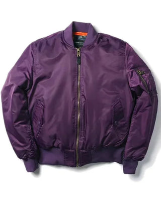 Womens Bomber Jacket Zip Up - View 3