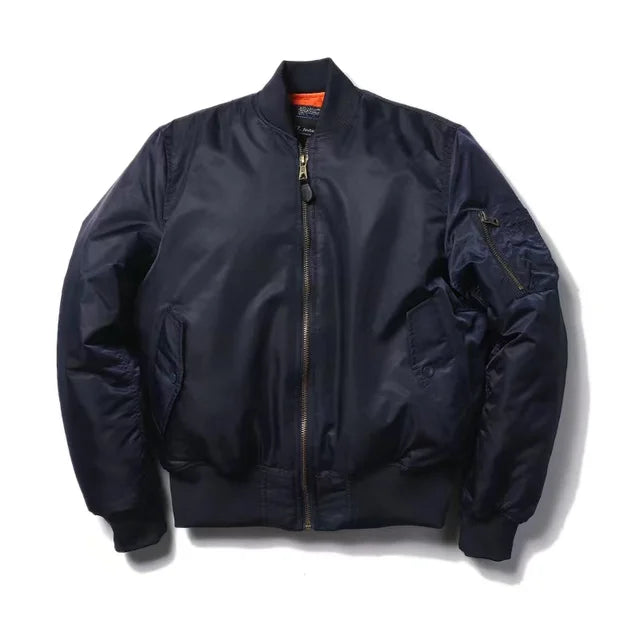 Womens Bomber Jacket Zip Up - View 4