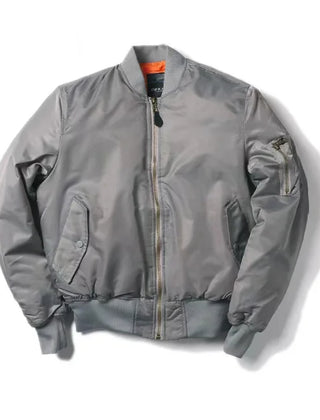 Womens Bomber Jacket Zip Up - View 6